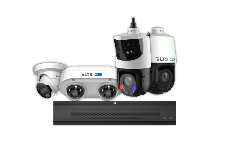 LTS Pro-X cameras and NVR equipment lineup